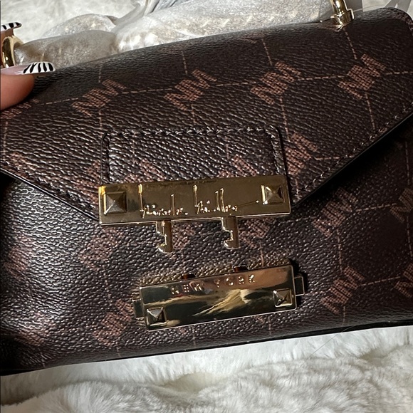 Nichole Miller Mini Bag with Gold Accents - Picture 5 of 7